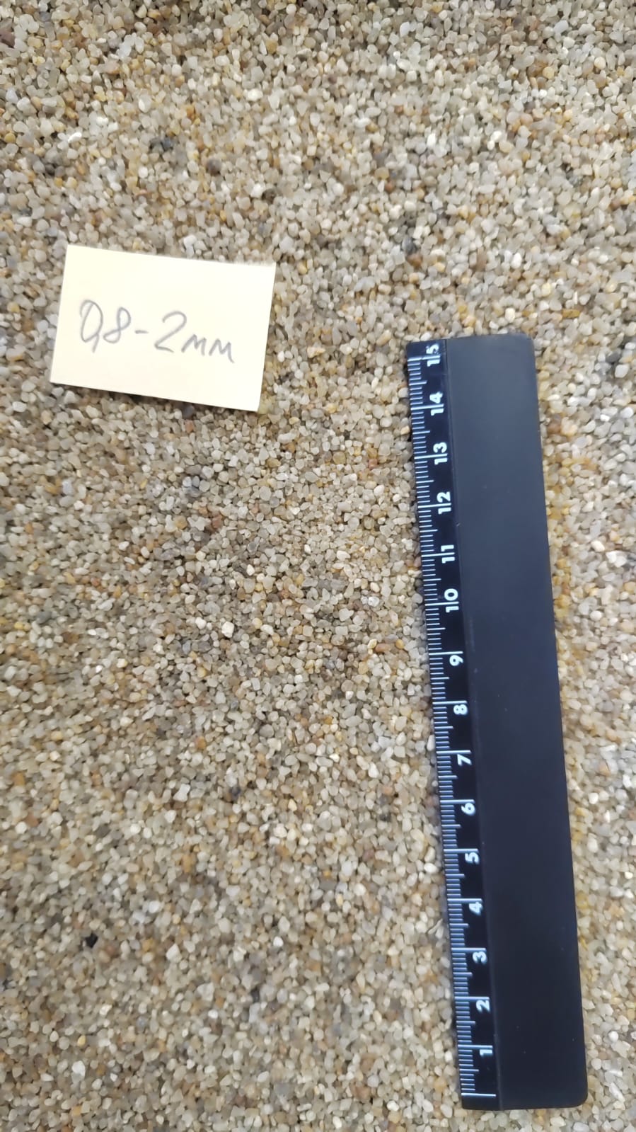 Кварцевый песок для площадок фр. 0,8 - 2 мм.  купить в Сочи фото 