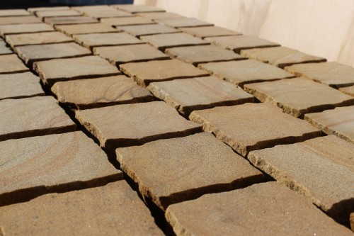  Песчаник брусчатка (Прага) art PSG-10-07  купить в Сочи    2600 руб/кв.м   фото 