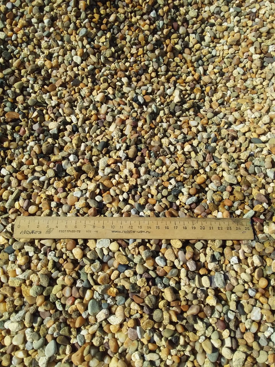  Галька окат (серо-желтая) фр.5-10 мм. купить   в Сочи галька речная рыжий, желтый, рыжий, серо-желтый речная окатанная галька декоративная 4000 руб/т   фото 